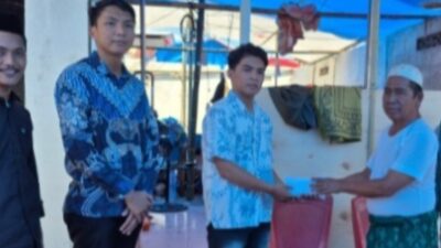 SPPI Majene Salurkan Donasi untuk Korban Kebakaran Galung Tuluk