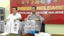 Modus Tukar Uang Fiktif di Majene, Seorang Perempuan Ditangkap polres majene,dugaan Penipuan Rp14,3 Juta